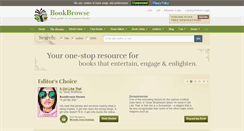 Desktop Screenshot of bookbrowse.com